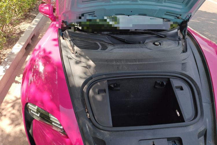 Used Porsche Taycan 2022-Year Updated Taycan Engine Bay Right