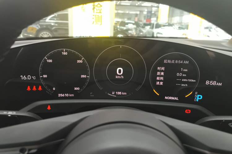 Used Porsche Taycan 2022-Year Updated Taycan Instrument Cluster