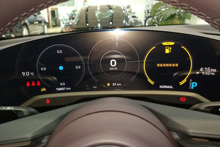 Used Porsche Taycan 2022-Year Updated Taycan Instrument Cluster