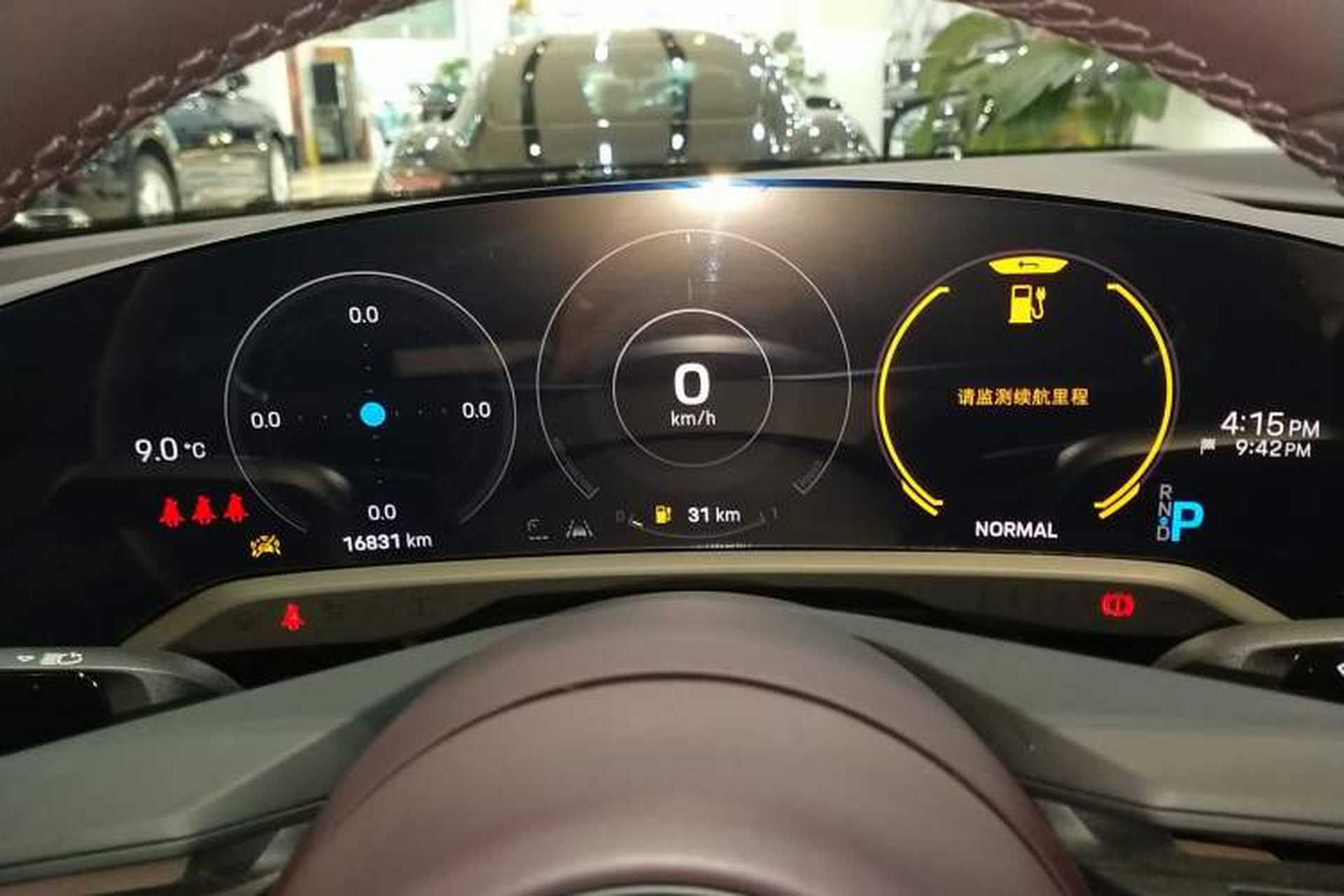 Used Porsche Taycan 2022-Year Updated Taycan Instrument Cluster