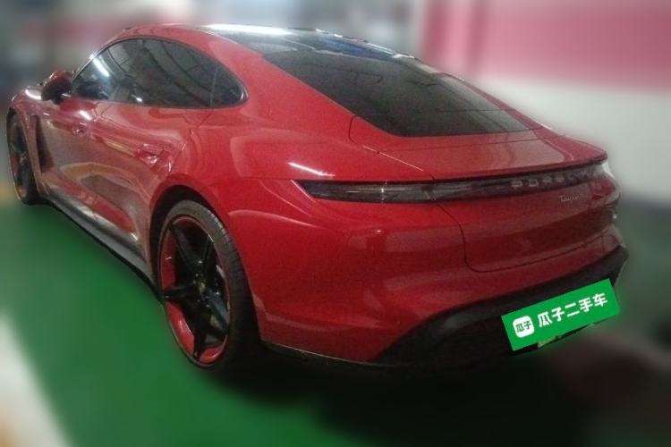 Used Porsche Taycan 2022-Year Updated Taycan Rear Left 45 Deg