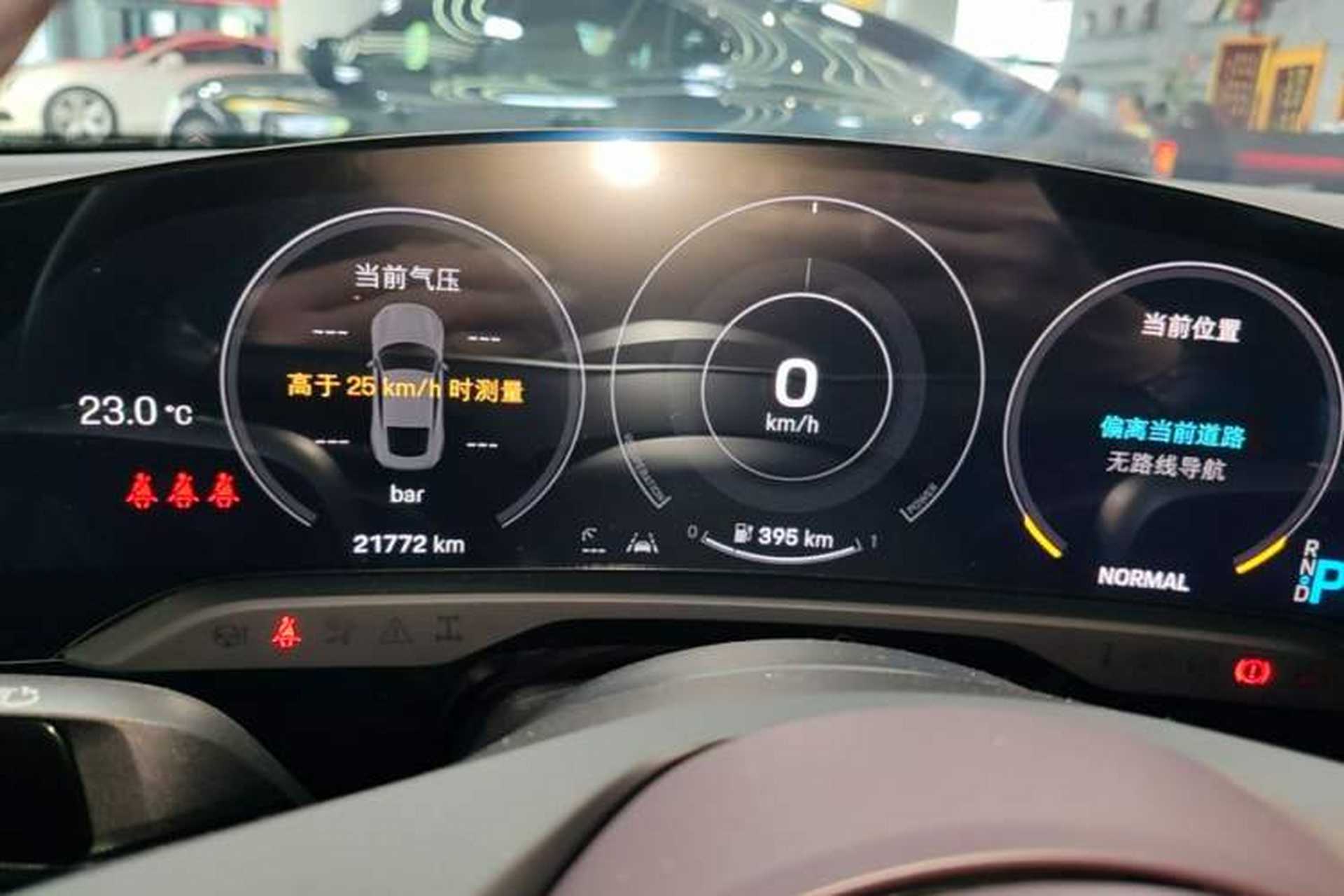Used Porsche Taycan 2022-Year Updated Taycan Instrument Cluster