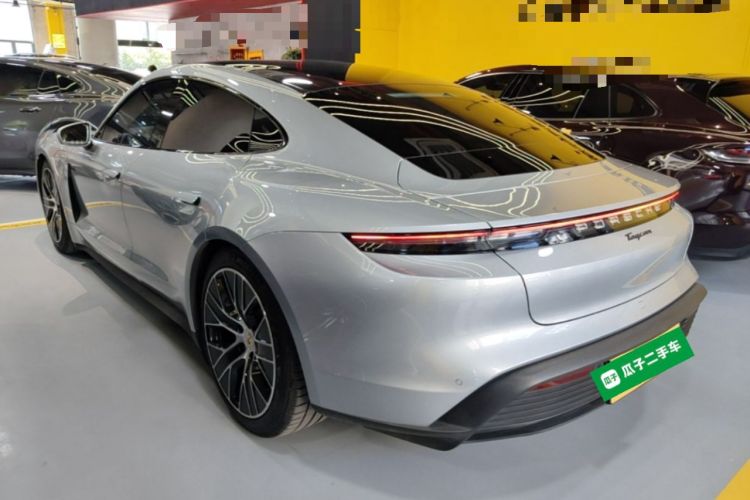 Used Porsche Taycan 2022-Year Updated Taycan Rear Left 45 Deg