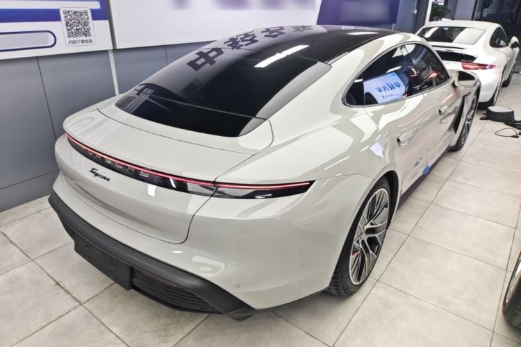 Used Porsche Taycan 2022-Year Updated Taycan Rear Right 45 Deg