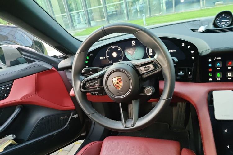 Used Porsche Taycan 2022-Year Updated Taycan Steering Wheel