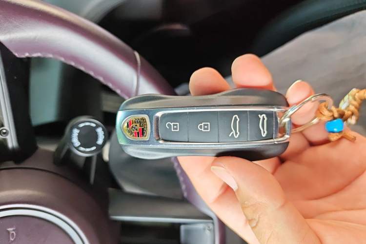 Used Porsche Taycan 2022-Year Updated Taycan Vehicle Key