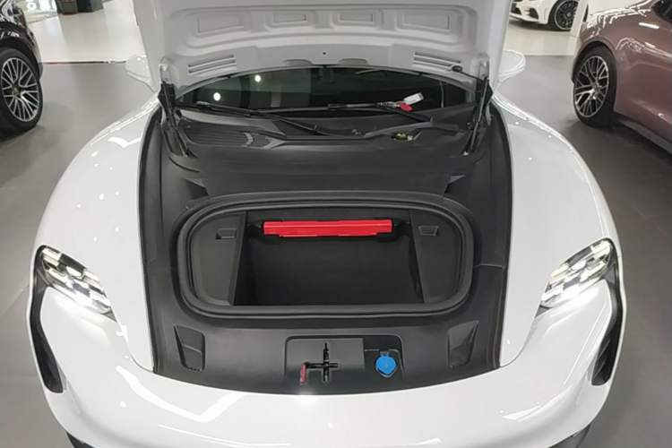 Used Porsche Taycan 2022-Year Updated Taycan Engine Bay