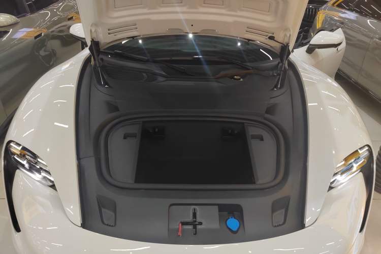 Used Porsche Taycan 2022-Year Updated Taycan Engine Bay