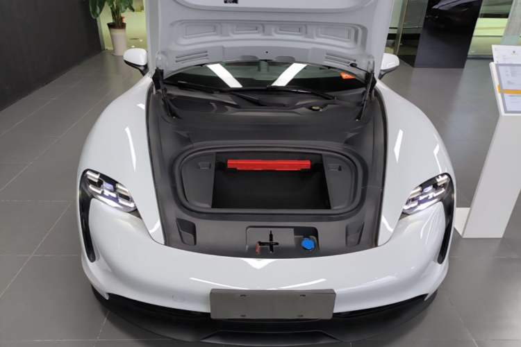 Used Porsche Taycan 2022-Year Updated Taycan Engine Bay