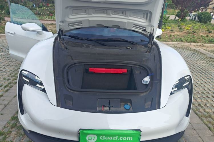 Used Porsche Taycan 2022-Year Updated Taycan Engine Bay