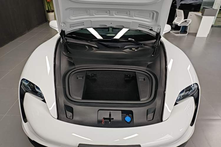 Used Porsche Taycan 2022-Year Updated Taycan Engine Bay