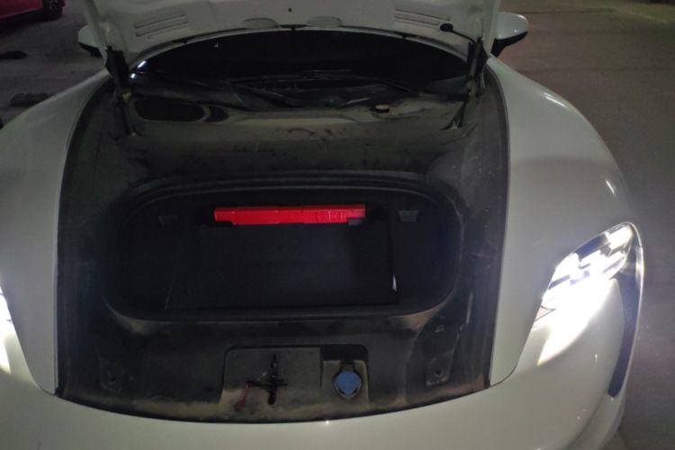 Used Porsche Taycan 2022-Year Restyled Taycan 4S Engine Bay Left