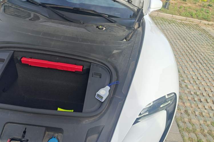 Used Porsche Taycan 2022-Year Updated Taycan Engine Bay Left
