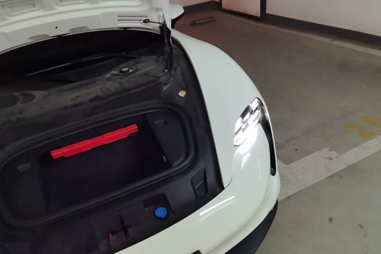 Used Porsche Taycan 2022-Year Updated Taycan Engine Bay Left
