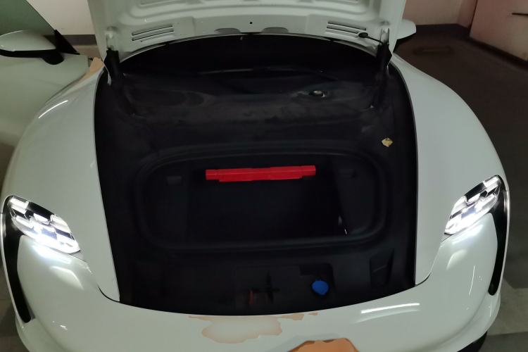 Used Porsche Taycan 2022-Year Updated Taycan Engine Bay