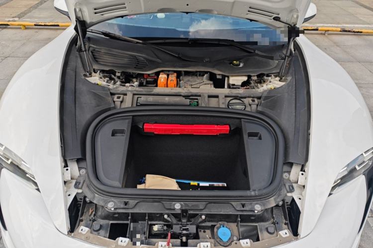 Used Porsche Taycan 2022-Year Updated Taycan Engine Bay