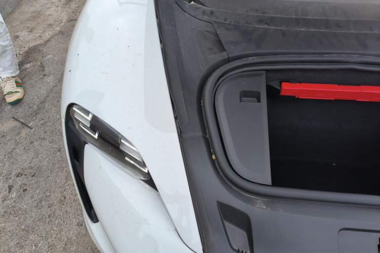 Used Porsche Taycan 2022-Year Updated Taycan Engine Bay Right