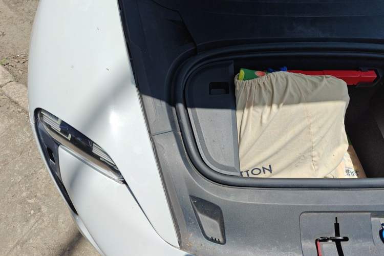 Used Porsche Taycan 2022-Year Updated Taycan Engine Bay Right