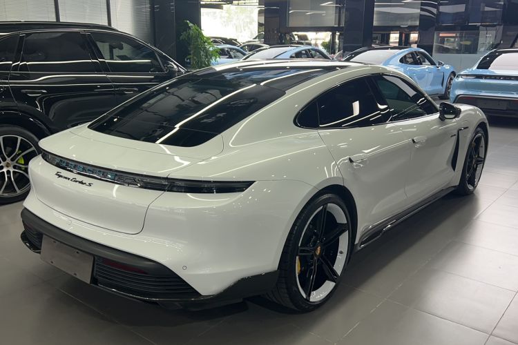 Used Porsche Taycan 2022-Year Restyled Taycan Turbo S Exterior 3