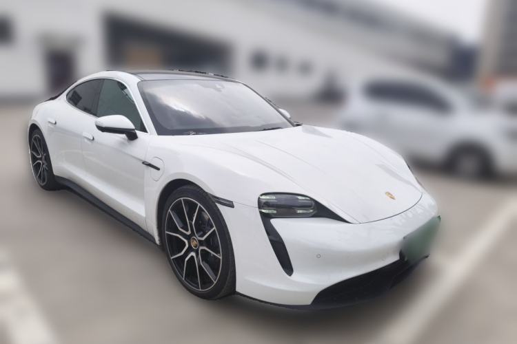 Used Porsche Taycan 2022-Year Updated Taycan Front Right 45 Deg