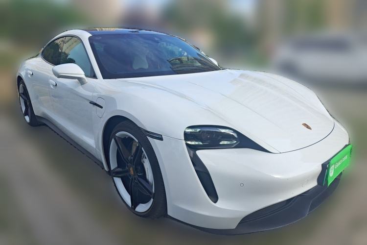 Used Porsche Taycan 2022-Year Updated Taycan Front Right 45 Deg