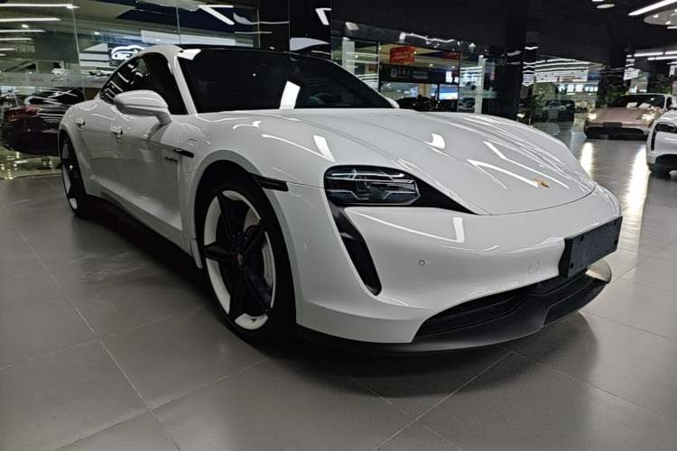 Used Porsche Taycan 2022-Year Updated Taycan Front Right 45 Deg