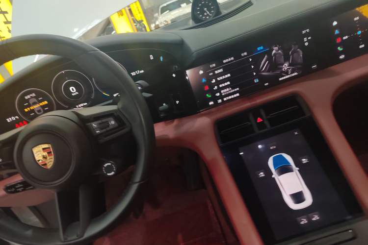 Used Porsche Taycan 2022-Year Updated Taycan Gear Lever