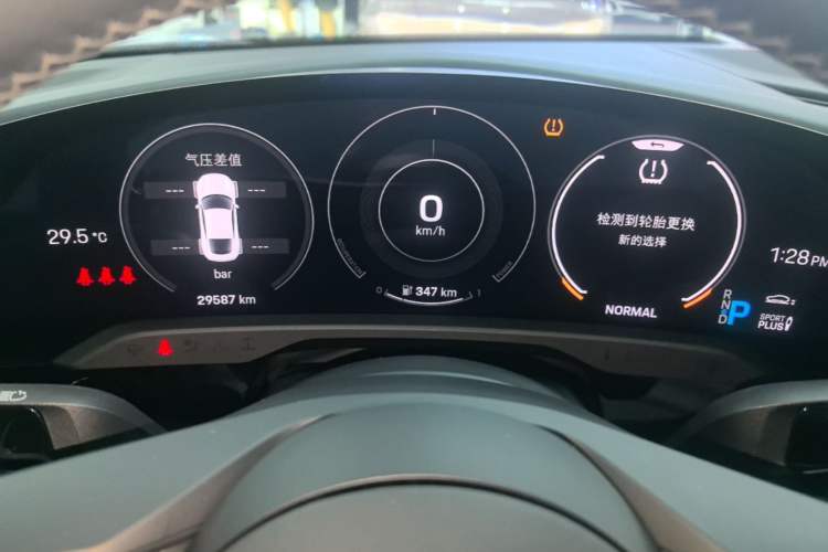 Used Porsche Taycan 2022-Year Updated Taycan Instrument Cluster
