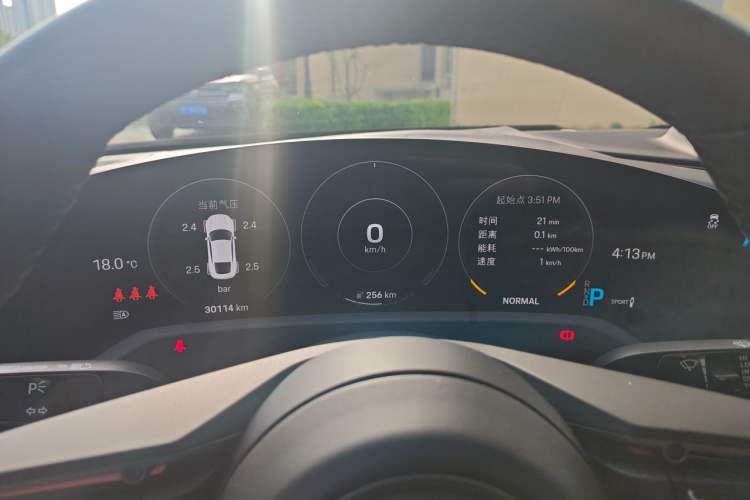 Used Porsche Taycan 2022-Year Updated Taycan Instrument Cluster