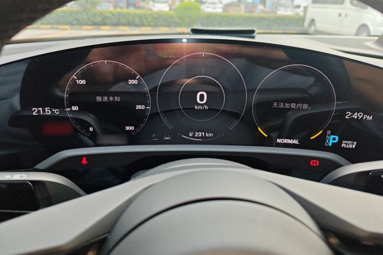 Used Porsche Taycan 2022-Year Updated Taycan Instrument Cluster
