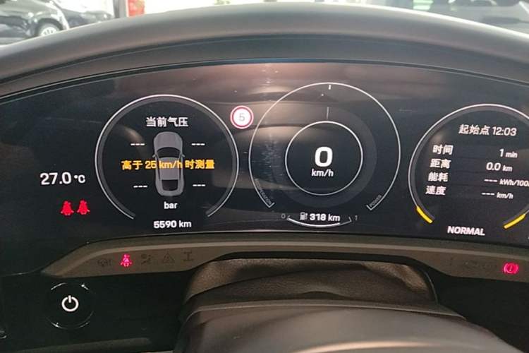 Used Porsche Taycan 2022 Taycan Instrument Cluster