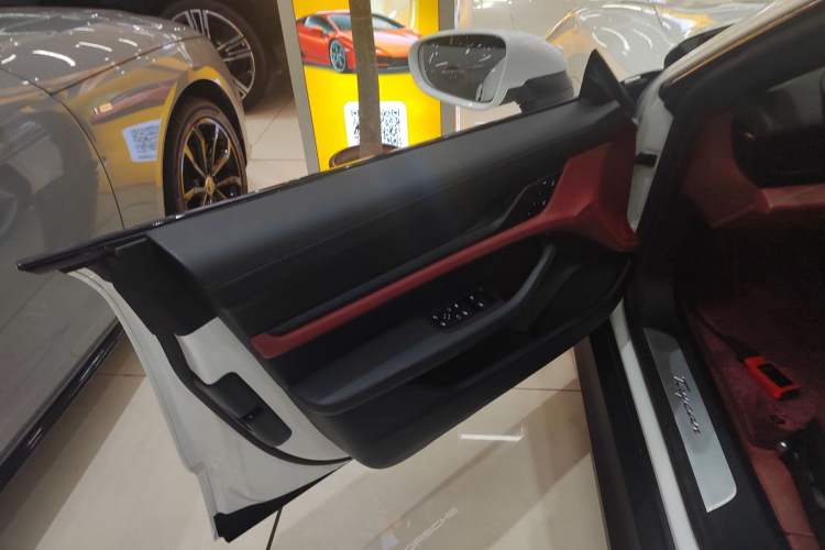 Used Porsche Taycan 2022-Year Updated Taycan Left Front Door Interior
