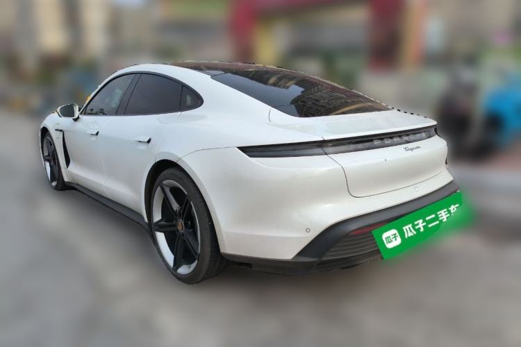 Used Porsche Taycan 2022-Year Updated Taycan Rear Left 45 Deg