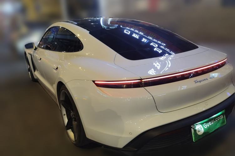 Used Porsche Taycan 2022 Taycan 4S Rear Left 45 Deg