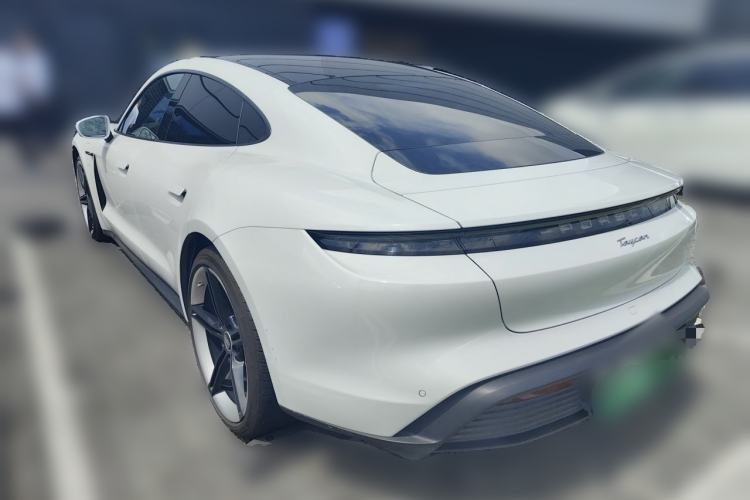 Used Porsche Taycan 2022-Year Updated Taycan Rear Left 45 Deg