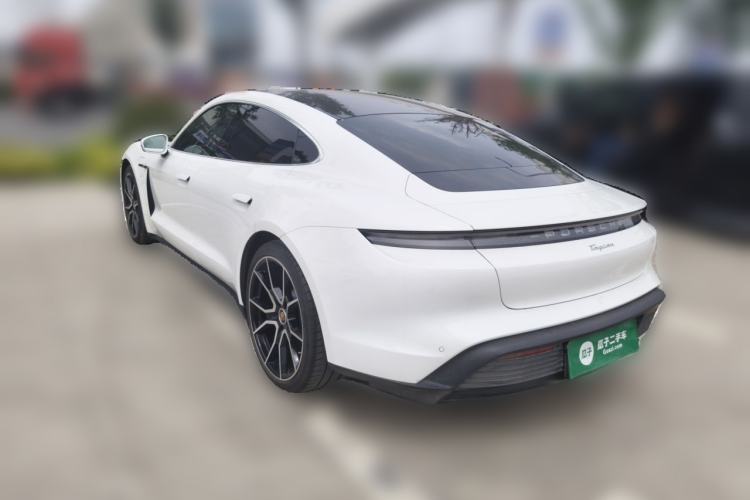 Used Porsche Taycan 2022-Year Updated Taycan Rear Left 45 Deg