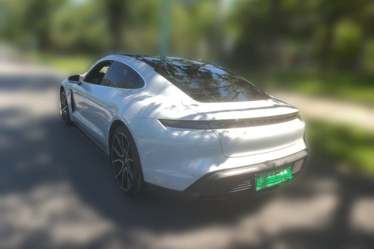 Used Porsche Taycan 2022 Taycan 4S Rear Left 45 Deg