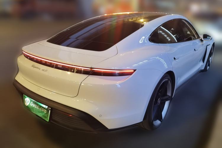 Used Porsche Taycan 2022 Taycan 4S Rear Right 45 Deg