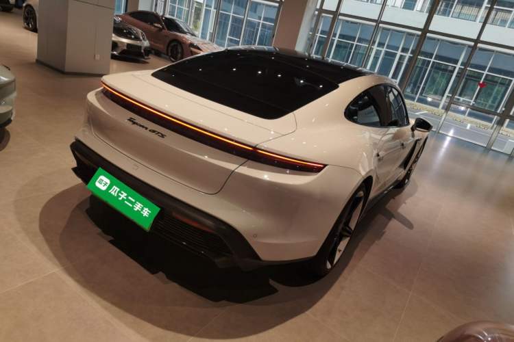 Used Porsche Taycan 2022 Taycan GTS Rear Right 45 Deg