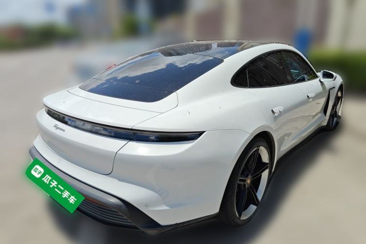 Used Porsche Taycan 2022-Year Updated Taycan Rear Right 45 Deg