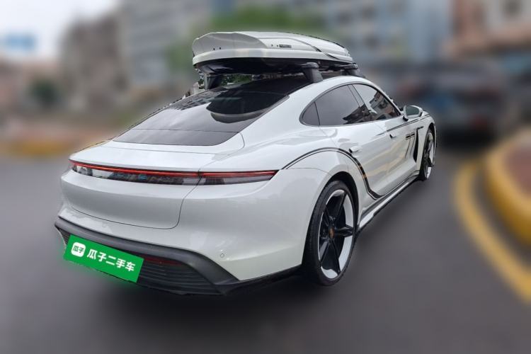 Used Porsche Taycan 2022-Year Restyled Taycan 4S Rear Right 45 Deg