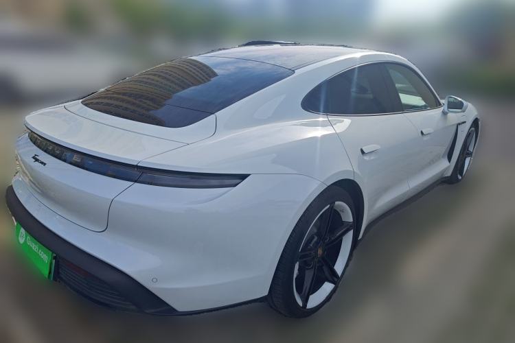 Used Porsche Taycan 2022-Year Updated Taycan Rear Right 45 Deg