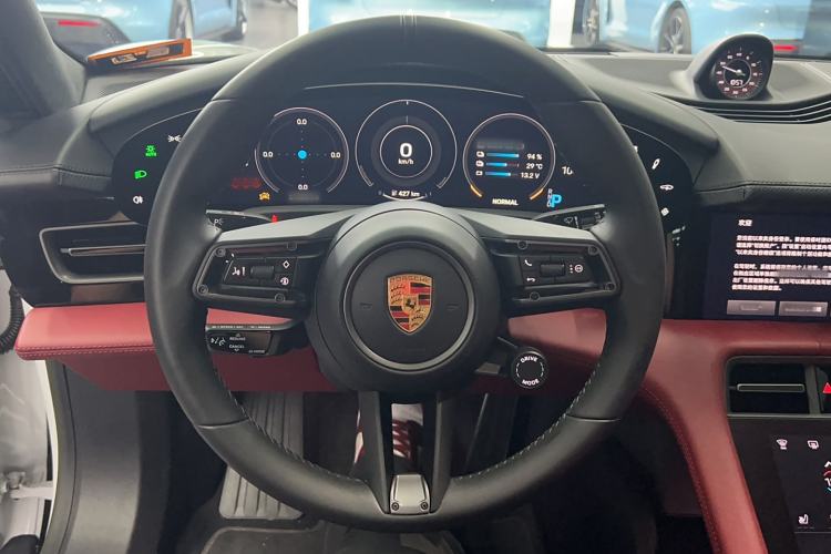 Used Porsche Taycan 2022-Year Restyled Taycan Turbo S Steering Wheel