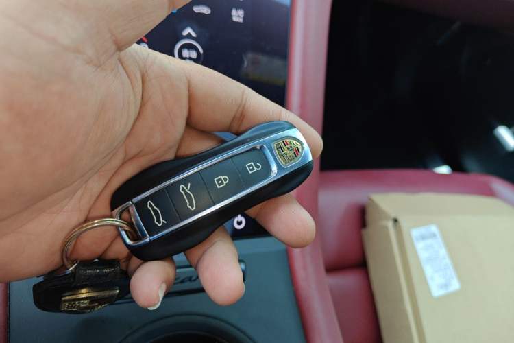 Used Porsche Taycan 2022-Year Updated Taycan Vehicle Key