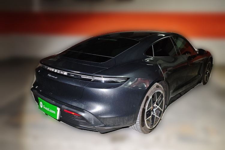 Used Porsche Taycan 2024 Taycan 4 Rear Right 45 Deg