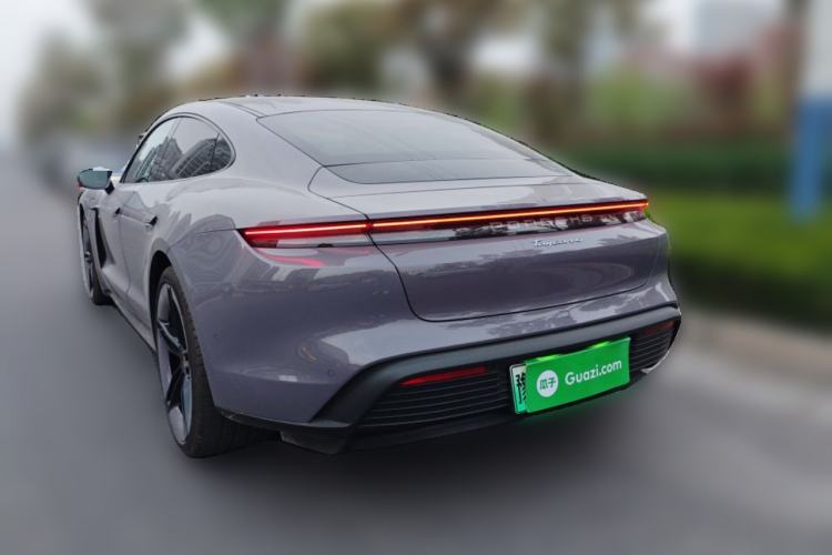 Used Porsche Taycan 2024 Taycan 4 Rear Left 45 Deg