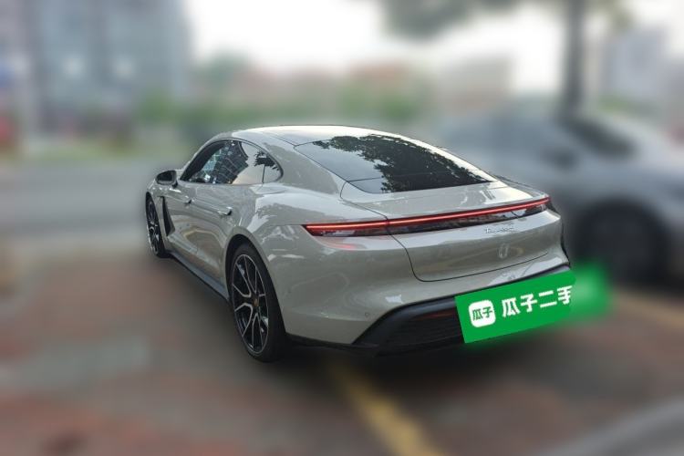 Used Porsche Taycan 2024 Taycan 4 Rear Left 45 Deg