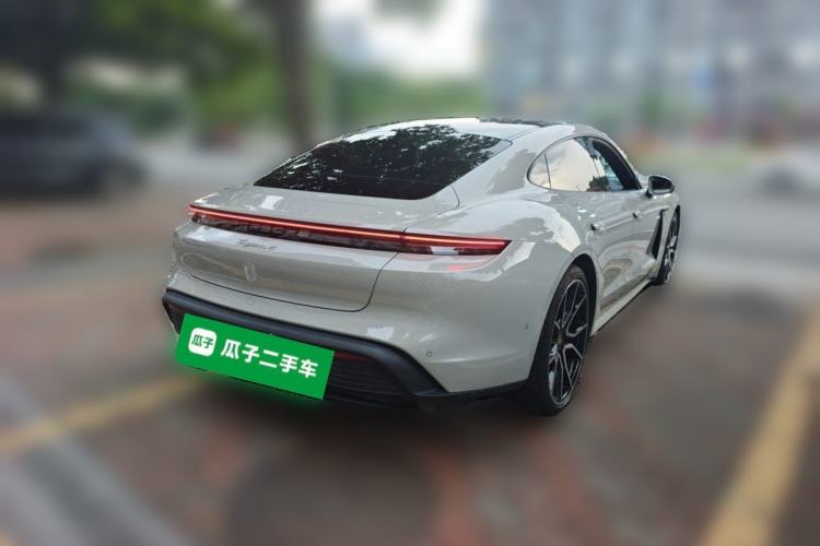 Used Porsche Taycan 2024 Taycan 4 Rear Right 45 Deg