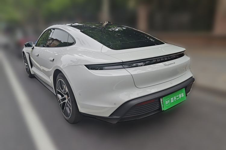 Used Porsche Taycan 2024 Taycan 4 Rear Left 45 Deg