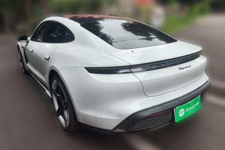 Used Porsche Taycan 2024 Taycan 4 Rear Left 45 Deg